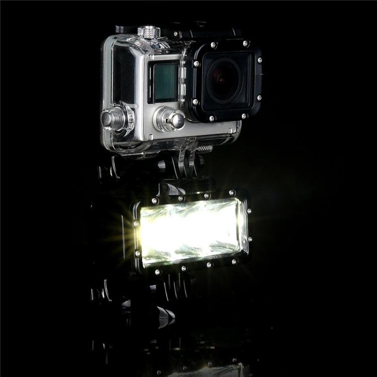 SupTig 30M Waterproof 300LM Video Light for GoPro, Insta360, DJI and Other Action Cameras, Video Light