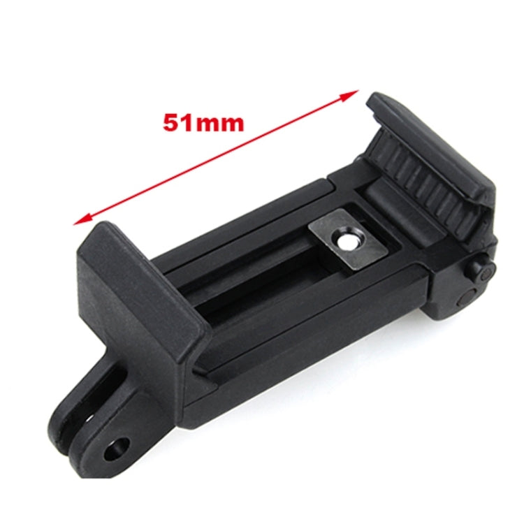 HR335 Outdoor Mobile Phone Fixing Mount Set, Suitable for 51-84mm Width Mobile Phones, GoPro Camera