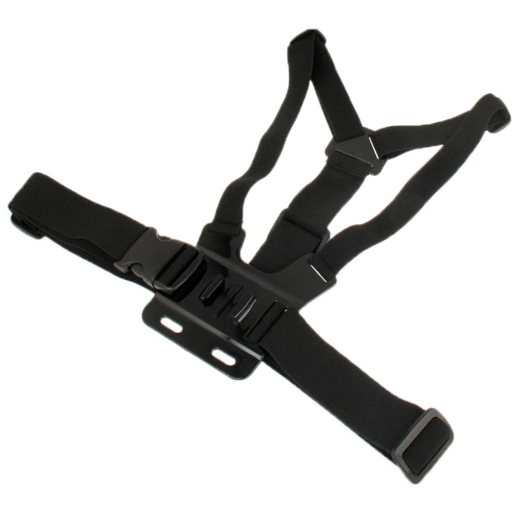 Extreme Sport Front Chest Elastic Belt Shoulder Strap Mount Holder for GoPro, Insta360, DJI and Other Action Cameras