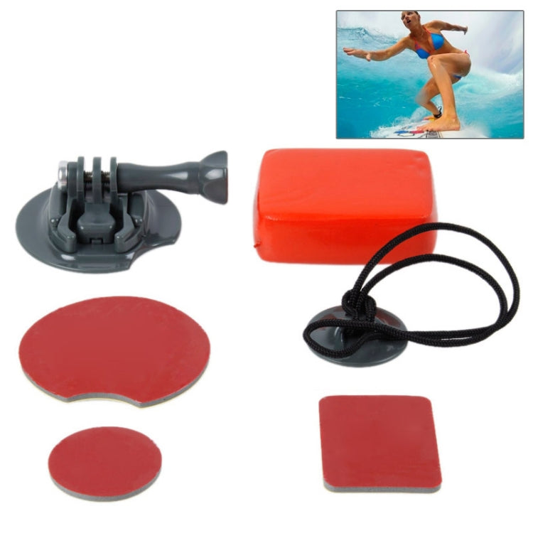 TMC Board Mount Surf Snowboard Wakeboard Set for GoPro, Insta360, DJI and Other Action Cameras