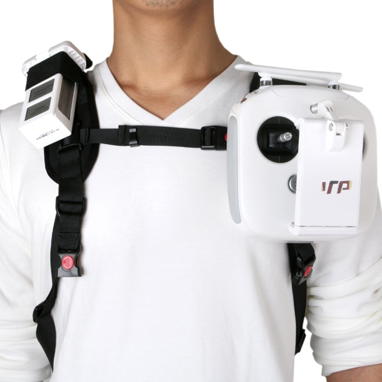 Shoulder Backpack Carry Case Multipurpose Bag Neck Strap Belt for Dji Phantom 3 / 2 / 1 / Vision+, Carry Available for Quadcopter, Remote Controller, Battery, Propellers