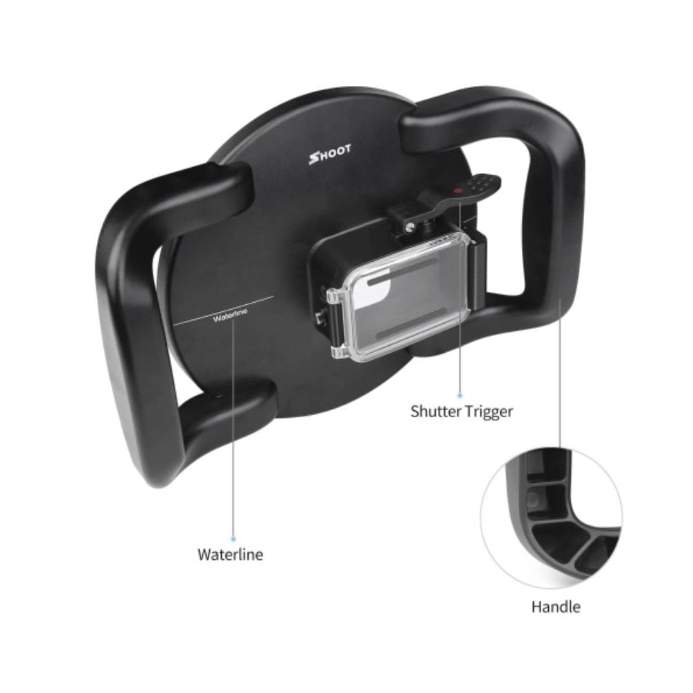 Dual Handheld Dome Port for Insta360 Ace Pro / Ace Pro 2