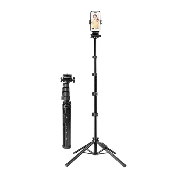 YUNTENG XC-90 Smartphone Camera Bluetooth Selfie Stand for Vlog Video Live Streaming