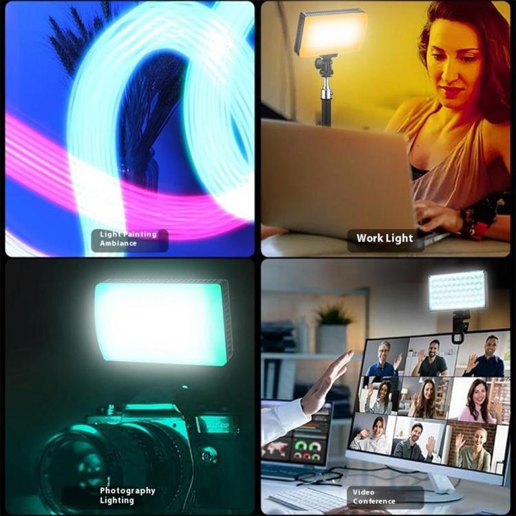 VLOGLITE K15RGB Photography Studio Camera Lamp 15W Full Color Fill Light RGB LED Video Light