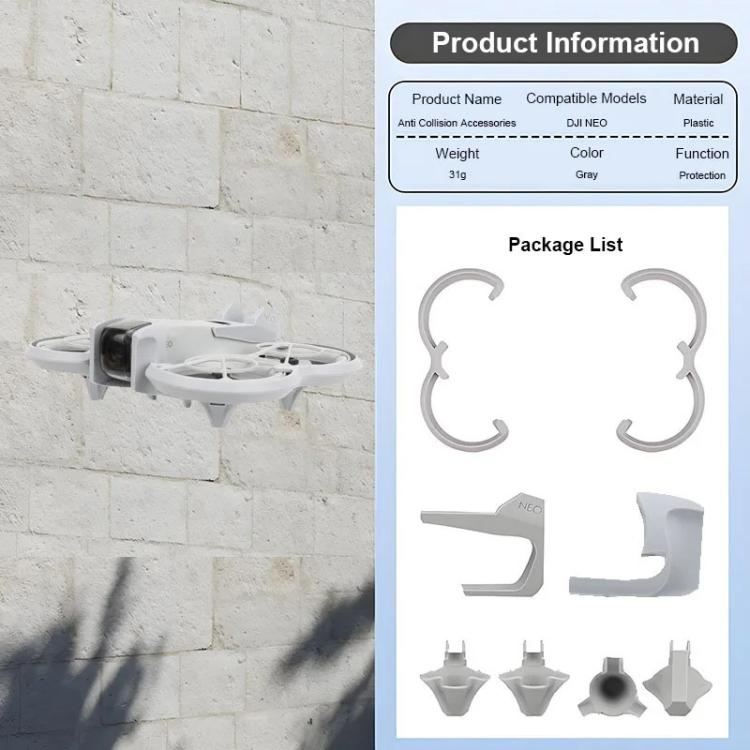 Propeller Protective Guard Anti-collision Ring Cover, For DJI Neo