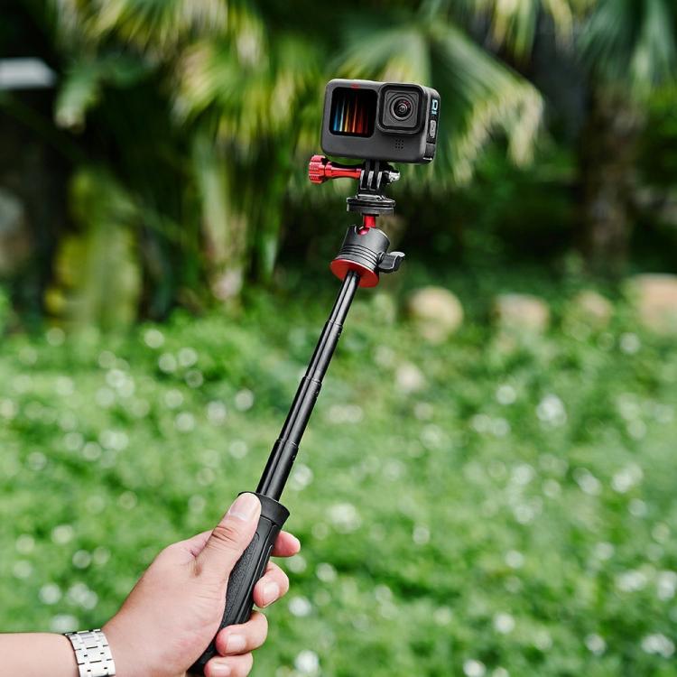 S-055 Selfie Stick Mount Mini Tripod Stand For GoPro / Insta360 / DJI / SJCAM Action Cameras, S-055