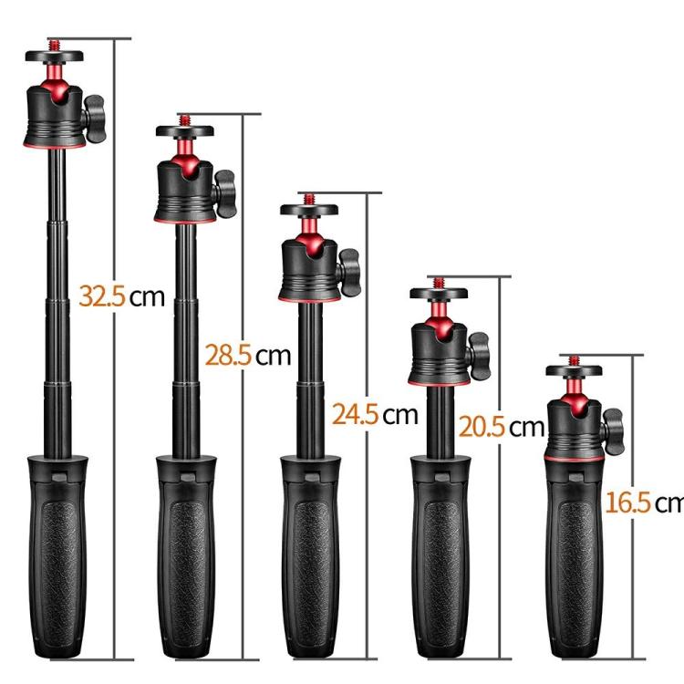 S-055 Selfie Stick Mount Mini Tripod Stand For GoPro / Insta360 / DJI / SJCAM Action Cameras, S-055