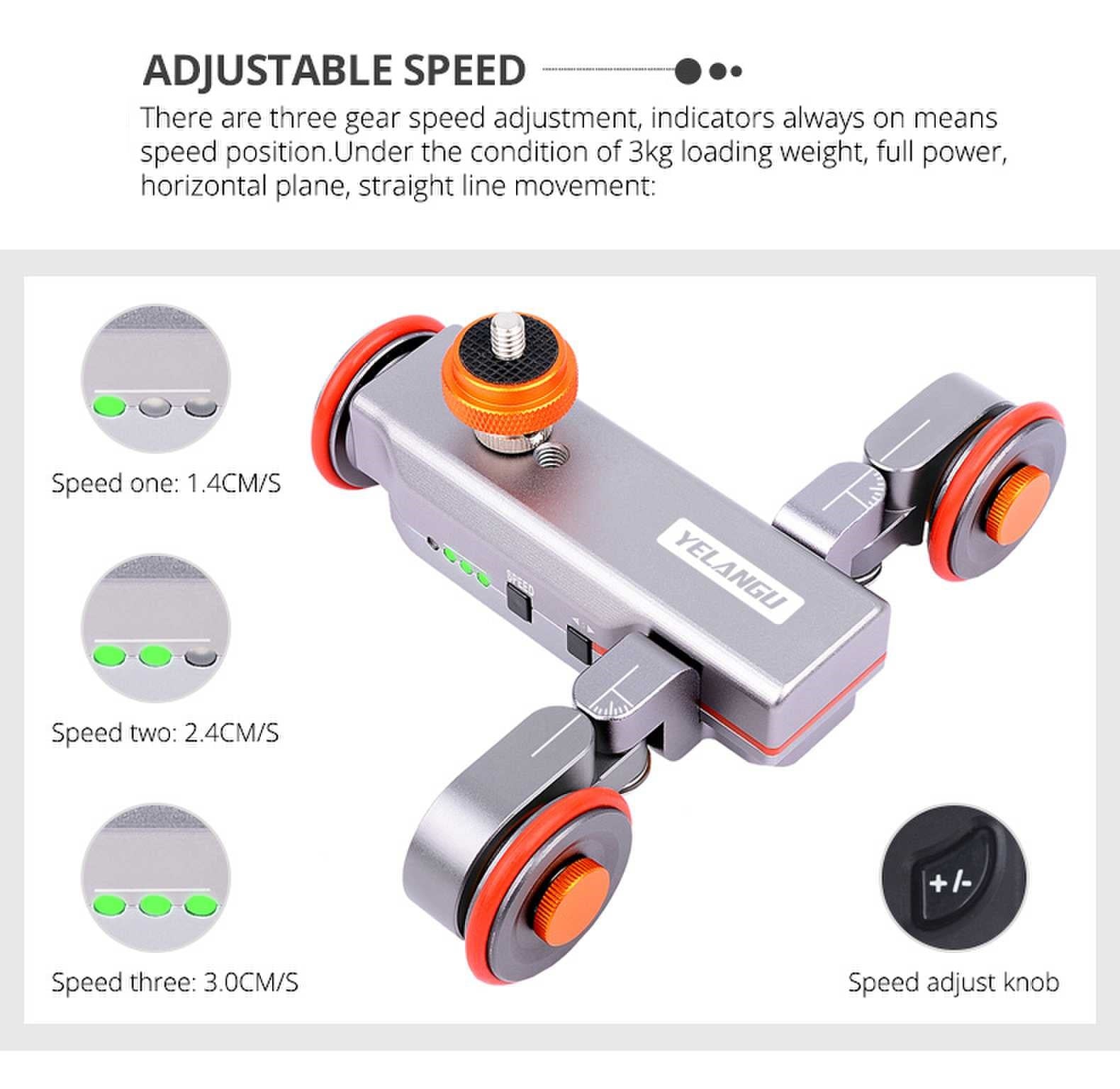 Smart Motor Camera Dolly for GoPro