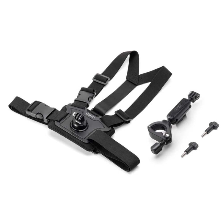 Original DJI Osmo Action Cycling Chest Strap + Handlebar Clamp Kit, Original DJI