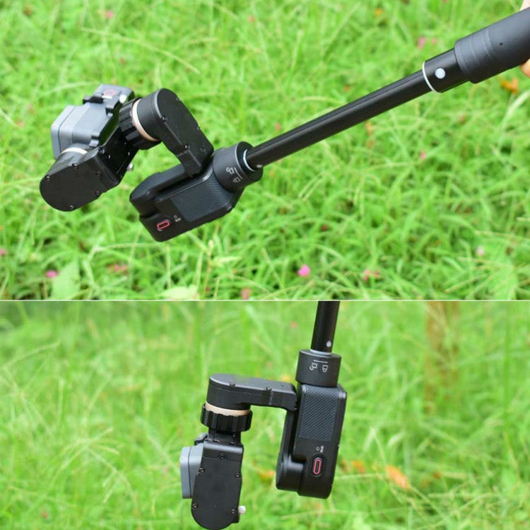 Handheld Three-axis Gimbal Stabilizer GoPro Selfie Stick Extension Length : 19cm-73cm, Length: 19cm-73cm