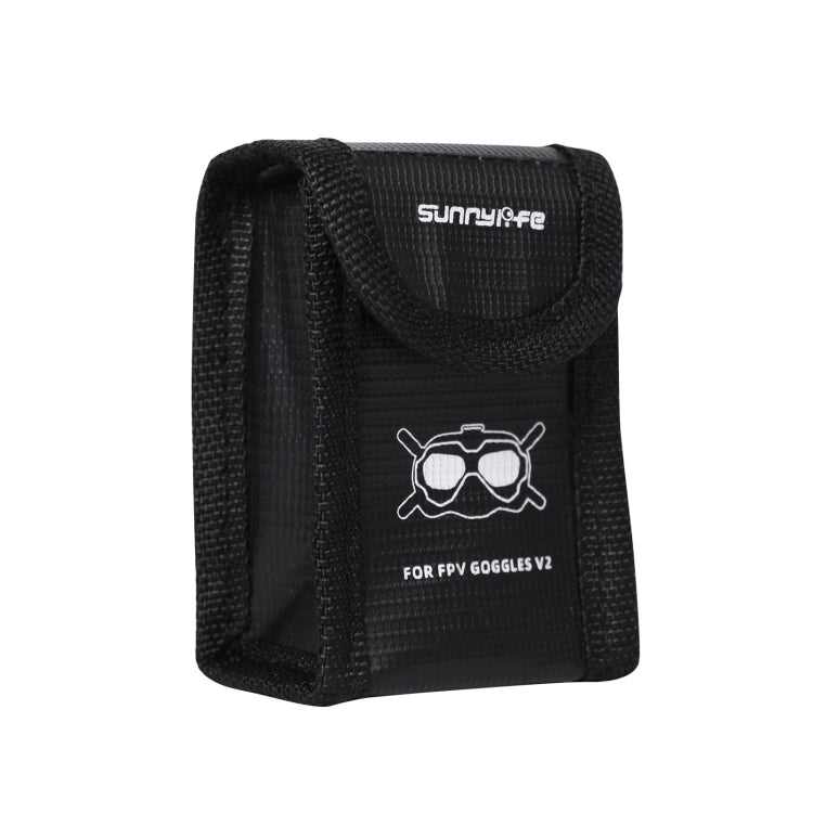 Sunnylife FV-DC261 Battery Explosion-proof Bag, For DJI FPV Glasses Battery, For DJI FPV Glasses 2 Batteries, For DJI FPV Drone Battery, For DJI FPV Drone 2 Batteries, For DJI FPV Drone 3 Batteries