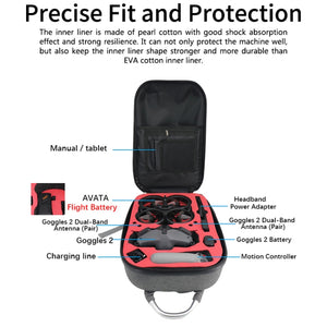 For DJI Avata Carbon Fiber Backpack Shockproof And Waterproof Bag, For DJI Avata Carbon Fiber Backpack