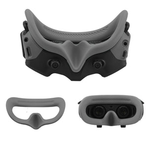 For DJI Avata Goggles 2 Eye Pad Silicone Protective Cover, Goggles 2 Eye Pad (Black), Goggles 2  Eye Pad (Gray), Goggles 2 Eye Pad (Red)