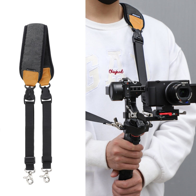 For DJI RS3 Mini Sunnylife RO-GS560 Lanyard Handheld Gimbal Double Buckle Comfortable Shoulder Strap Accessories, For DJI RS3 Mini