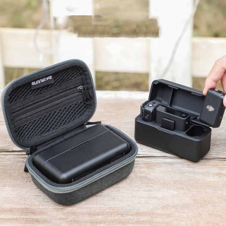 For DJI MIC Sunnylife B557 Wireless Microphone Portable Protective Box Storage Bag, For DJI MIC