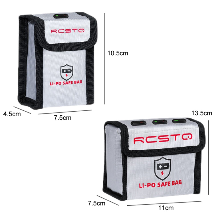 For DJI FPV/Avata/Mini3 Pro RCSTQ  Explosion Proof Battery Bag, Capacity:, 1pack, 3pack