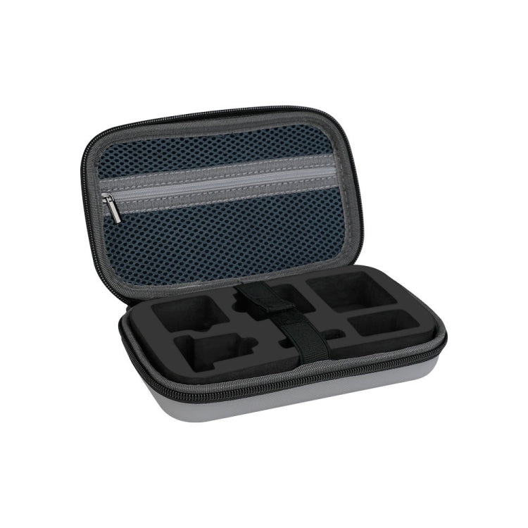 For DJI Action 2 RCSTQ Action Camera Hard Case Accessory Bag, For DJI Action 2(Silver Gray)