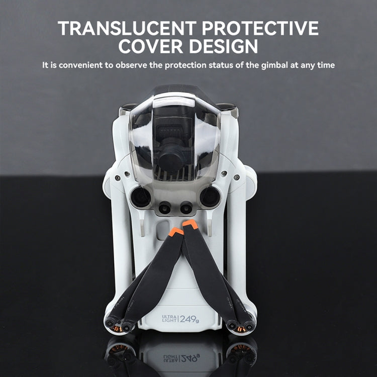 For DJI Mini 3 Pro RCSTQ Drone Accessories, Lens Protection Cap, Simple Paddle, Lens Cap + Paddle Set