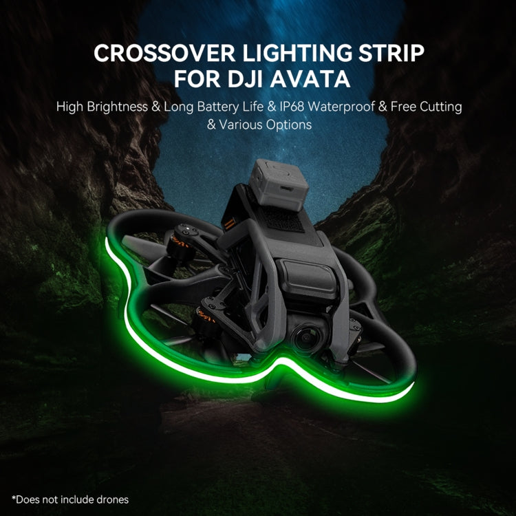 For DJI Avata RCSTQ Light-emitting Light Strip Night Flight Warning Light Strip, For DJI Avata