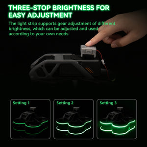 For DJI Avata RCSTQ Light-emitting Light Strip Night Flight Warning Light Strip, For DJI Avata