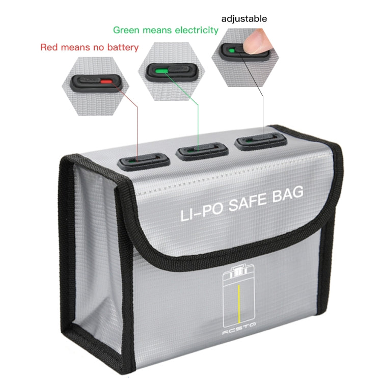 For DJI Mavic Mini 2 SE RCSTQ Battery Explosion-proof Bag Lithium Battery Storage Bag Drone Accessories