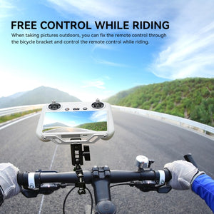 For DJI Mini 3 Pro RCSTQ Bicycle Cycling Bracket With Screen Remote Control And Drone Accessories, Cycling Bracket