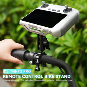 For DJI Mini 3 Pro RCSTQ Bicycle Cycling Bracket With Screen Remote Control And Drone Accessories, Cycling Bracket