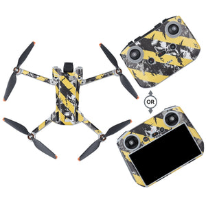 For DJI Mini 3 Pro Remote Control Body Sticker ,Spec:, RC-N1 Without Screen, RC With Screen