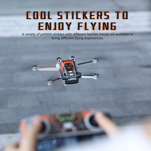 For DJI Mini 3 Pro Remote Control Body Sticker ,Spec:, RC-N1 Without Screen, RC With Screen