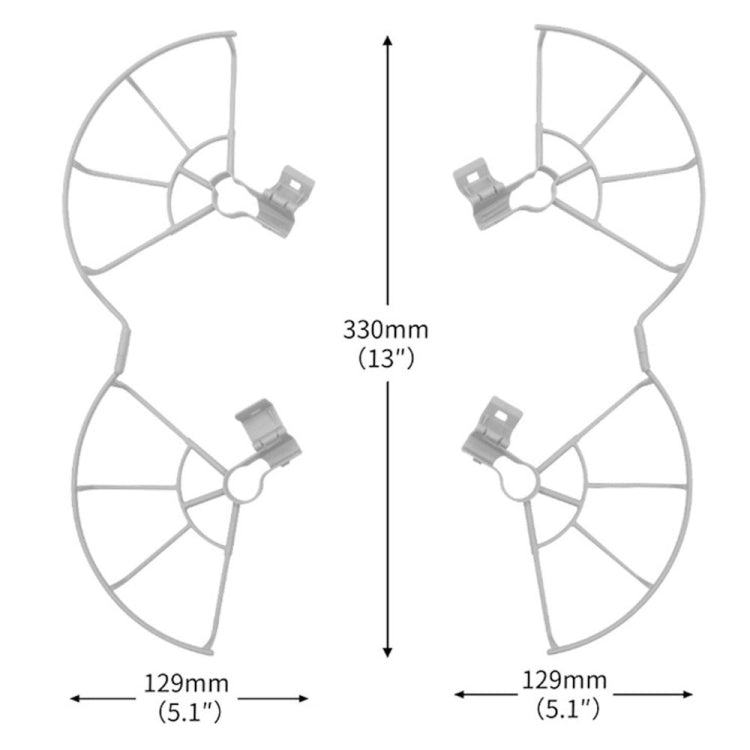 Propeller Blades Anti Collision Protection Ring, For DJI MINI 3 Pro, For DJI MINI 3