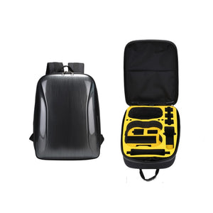 For DJI AVATA Storage Bag Hard Shell Waterproof Shoulder Bag Backpack, Style 2 Black Lining, Style 2 Yellow Lining