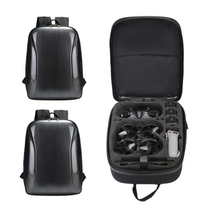 For DJI AVATA Storage Bag Hard Shell Waterproof Shoulder Bag Backpack, Style 2 Black Lining, Style 2 Yellow Lining