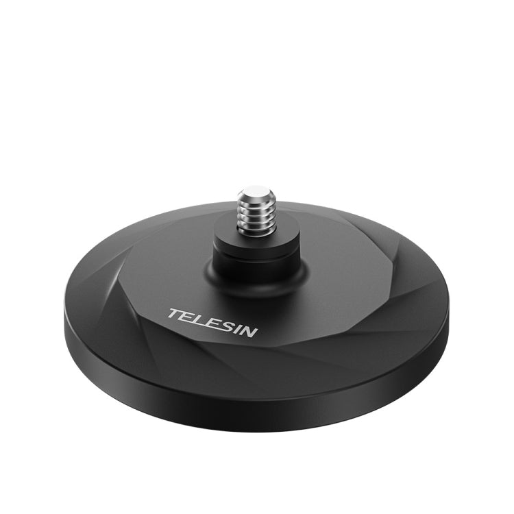 TELESIN Magnetic Base With 1/4 Inch Interface for DJI Pocket 3 / Insta360 Camera & Smart Phones, With Suction Cup Base Set, Without Suction Cup Base