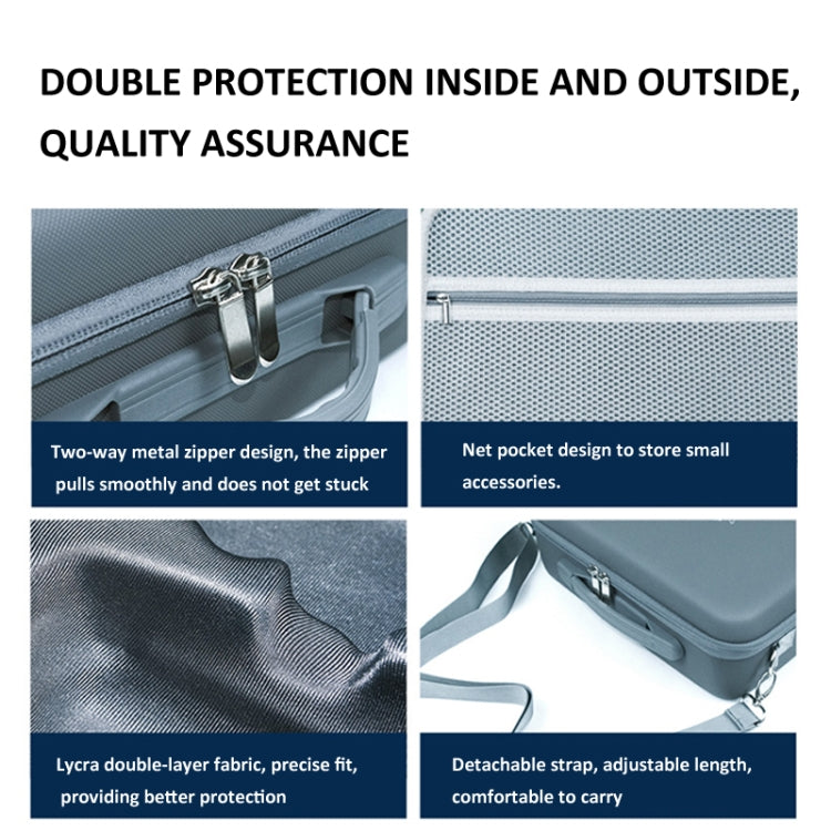 For DJI Mini 4 Pro / Mini 3 Pro LKTOP Carrying Case Waterproof Shoulder Bag Handbag