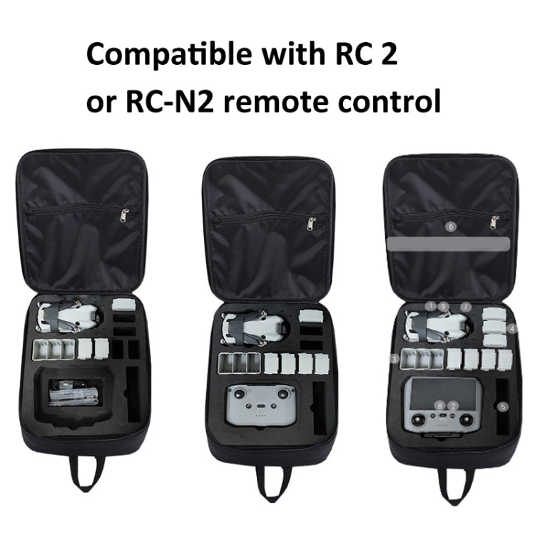 For DJI  Mini 4 PRO Backpack EVA Hard Shell Storage Bag