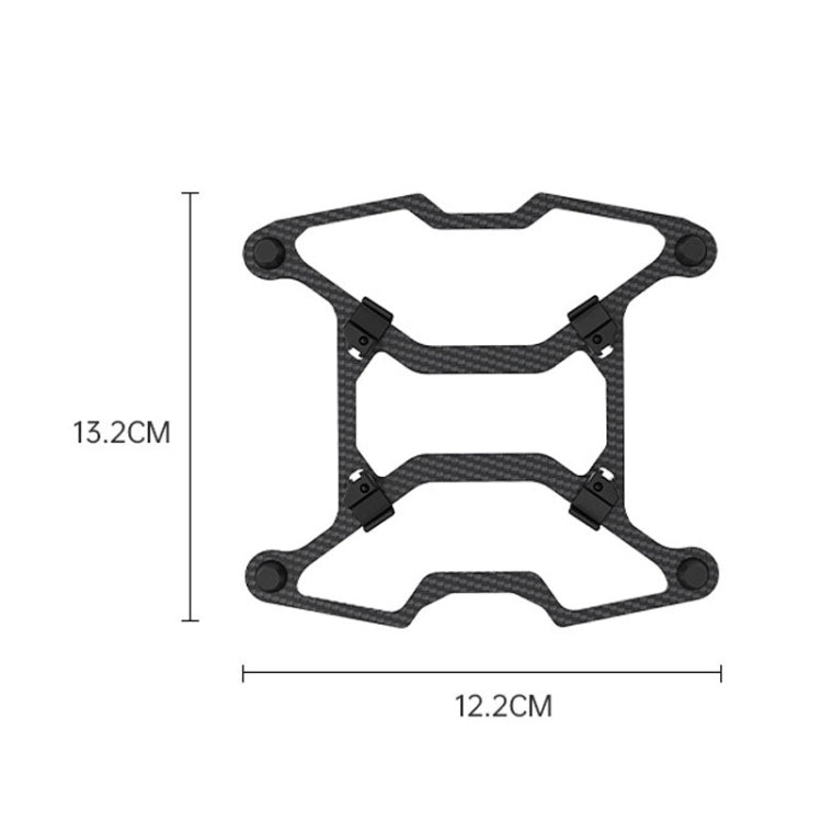 For DJI Avata 2 RCSTQ Chassis Armor Carbon Fiber Lightweight Protection Crash Bumper