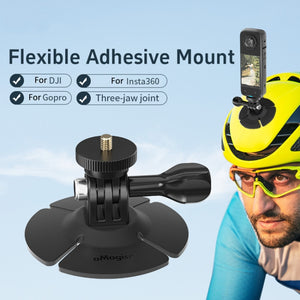 aMagisn Flexible Adhesive Mount for DJI / GoPro / Insta360 and Other Action Cameras