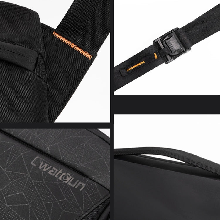 Cwatcun D133 Camera Chest Bag Multi-functional Handheld Slanting Cross Shoulder Camera Casual Bag