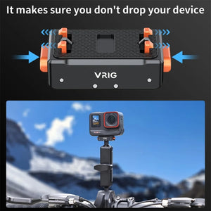 VRIG Magnetic Quick Release Adapter for Insta360 /  DJI Action / GoPro HERO, Base, Base+Top Cover Kit