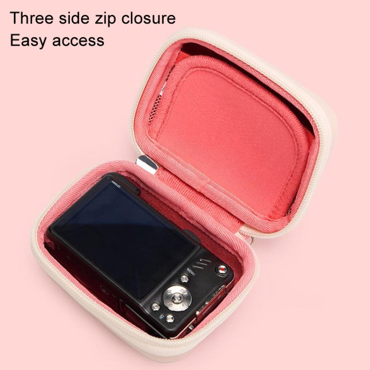 Cwatcun H45 Mini Storage Bag Small Microslice Digital Camera Bag PU Waterproof Hard Shell Bag