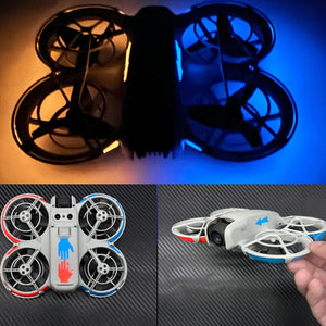 For DJI Neo CQT Dazzle Color Glow Stickers Waterproof Anti-fouling Luminous Drone Color Change Stickers, Body Stickers