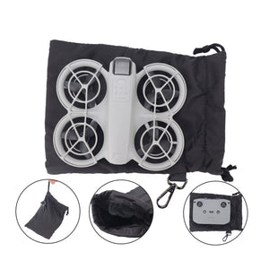 For DJI Neo CQT Body Remote Control Storage Bag Waterproof Dirt-Resistant Drawstring Portable Handbag, Body Pouch, Body Pouch+Remote Control Pouch