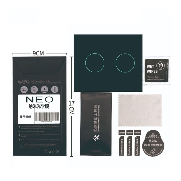 For DJI Neo CQT 2pcs /Pack Lens Nano Film Explosion-proof Anti-scratch HD Protective Film, Lens Film