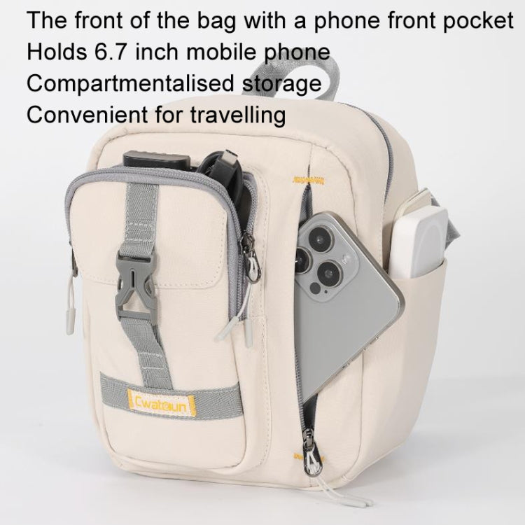 Cwatcun D155 Shoulder Casual Microslr Camera Storage Bag Lightweight Digital Photography Bag