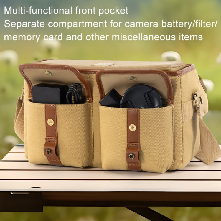 Vintage Camera Bag Crossbody Canvas Digital Bag