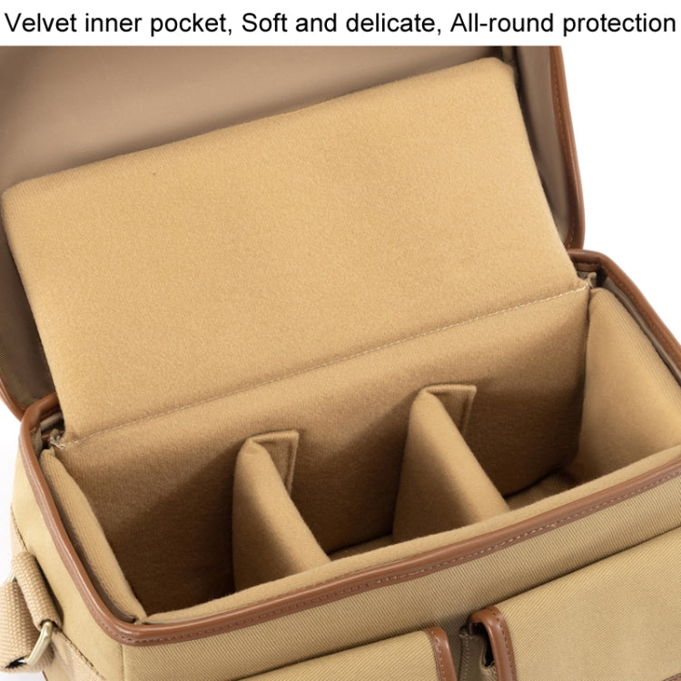 Vintage Camera Bag Crossbody Canvas Digital Bag