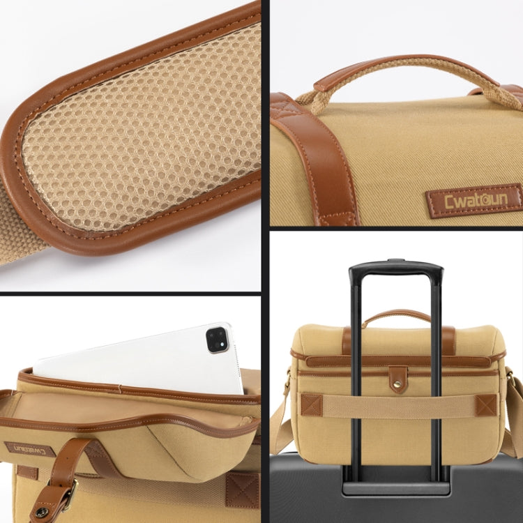 Vintage Camera Bag Crossbody Canvas Digital Bag