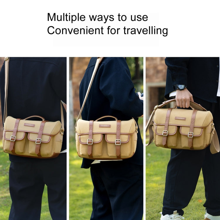 Vintage Camera Bag Crossbody Canvas Digital Bag