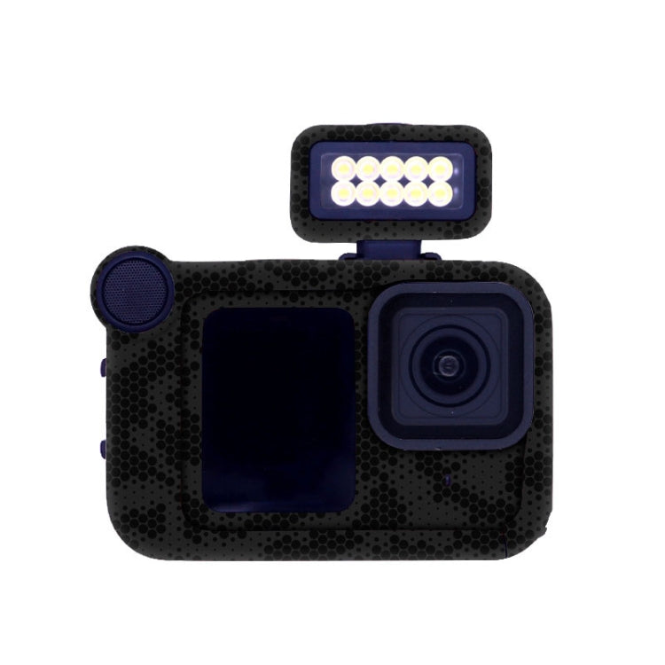 For GOPro HERO13 Black Camera Stickers Body Protective Film, 01 Watercolor, 08 Circuit White, 09 Circuit Black, 10 Circuit Dark Gold, 11 Circuit Red, 12 Circuit Blue, 13 Snake Scale Black, 14 Snake Scale White, 15 Snake Scale Gold, 16 Snake Scale Green