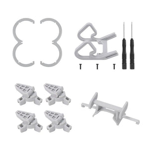 For DJI Neo CQT Impact Protection Cover + Bumper + Folding Stand + Tail Wing 4 In 1 Set, 4 In 1 Set